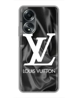 Чехол для OPPO A58 (4G) с картинкой «Шелковый Louis Vuitton»