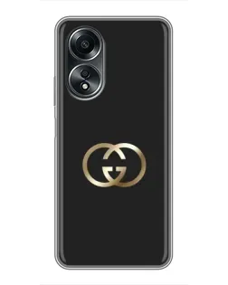 Чохол для OPPO A58 (4G) з картинкою «Мінімалізм Gucci»