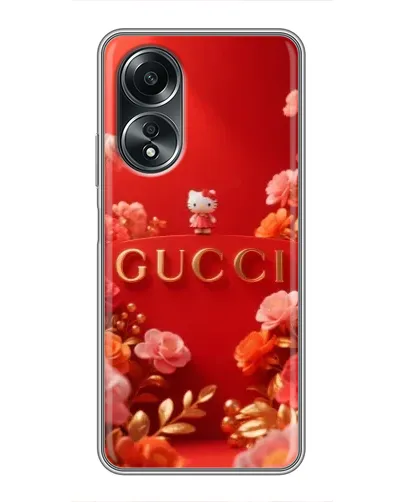 Чехол для OPPO A58 (4G) с картинкой «Gucci — золотой сад» Чехол для OPPO A58 (4G) с картинкой «Gucci — золотой сад»