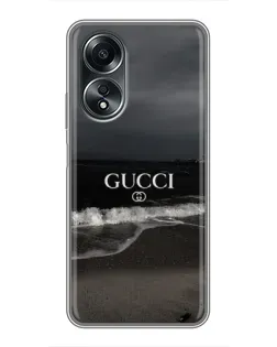 Чохол для OPPO A58 (4G) з картинкою «Gucci — морський прибій»