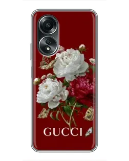 Чохол для OPPO A58 (4G) з картинкою «Gucci — сад»