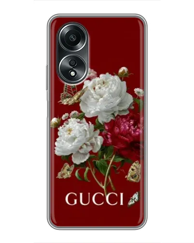 Чехол для OPPO A58 (4G) с картинкой «Gucci — сад» Чехол для OPPO A58 (4G) с картинкой «Gucci — сад»