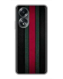 Чохол для OPPO A58 (4G) з картинкою «Gucci — неонова лінія»