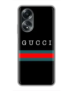 Чохол для OPPO A58 (4G) з картинкою «Gucci — червоний пояс»
