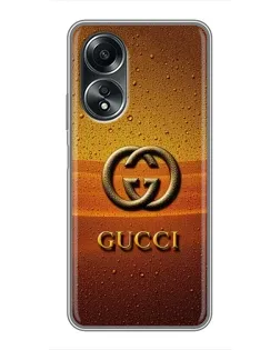 Чохол для OPPO A58 (4G) з картинкою «Gucci — сонячний градієнт»