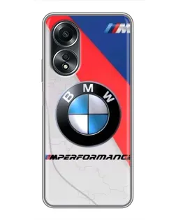 Чохол для OPPO A58 (4G) з картинкою «BMW Performance стиль» Чохол для OPPO A58 (4G) з картинкою «BMW Performance стиль»