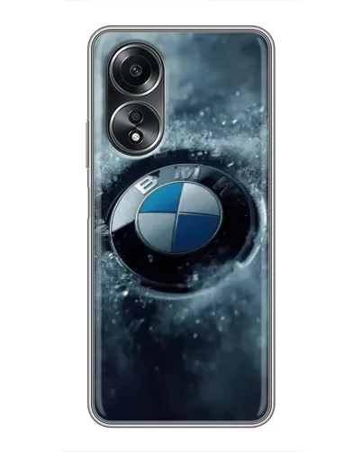 Чехол для OPPO A58 (4G) с картинкой «Логотип BMW — лед» Чехол для OPPO A58 (4G) с картинкой «Логотип BMW — лед»