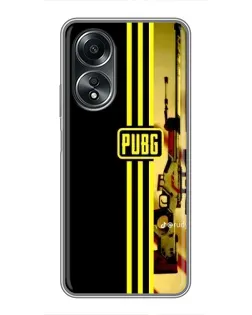 Чехол для OPPO A58 (4G) с картинкой «PUBG — камуфляжный шлем» Чехол для OPPO A58 (4G) с картинкой «PUBG — камуфляжный шлем»