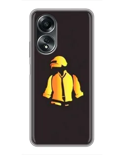 Чехол для OPPO A58 (4G) с картинкой «Winner Winner — PUBG» Чехол для OPPO A58 (4G) с картинкой «Winner Winner — PUBG»