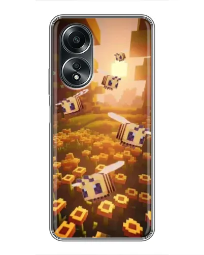 Чехол для OPPO A58 (4G) с картинкой «Поле подсолнухов» Чехол для OPPO A58 (4G) с картинкой «Поле подсолнухов»