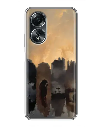 Чехол для OPPO A58 (4G) с картинкой «Дорога к вере» Чехол для OPPO A58 (4G) с картинкой «Дорога к вере»