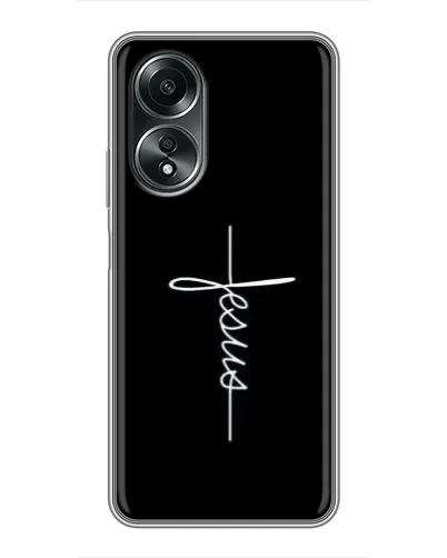 Чехол для OPPO A58 (4G) с картинкой «Тонкая линия веры» Чехол для OPPO A58 (4G) с картинкой «Тонкая линия веры»