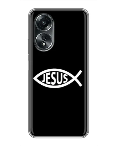Чехол для OPPO A58 (4G) с картинкой «Классический Jesus» Чехол для OPPO A58 (4G) с картинкой «Классический Jesus»