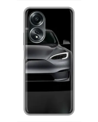 Чехол для OPPO A58 (4G) с картинкой «Tesla Model S Look» Чехол для OPPO A58 (4G) с картинкой «Tesla Model S Look»