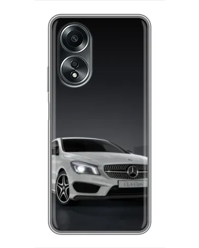 Чехол для OPPO A58 (4G) с картинкой «Mercedes AMG GT Silver» Чехол для OPPO A58 (4G) с картинкой «Mercedes AMG GT Silver»