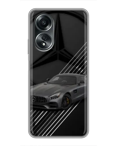 Чехол для OPPO A58 (4G) с картинкой «Mercedes AMG — графика» Чехол для OPPO A58 (4G) с картинкой «Mercedes AMG — графика»