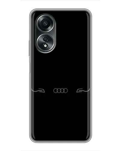 Чехол для OPPO A58 (4G) с картинкой «Audi — световой подпись» Чехол для OPPO A58 (4G) с картинкой «Audi — световой подпись»
