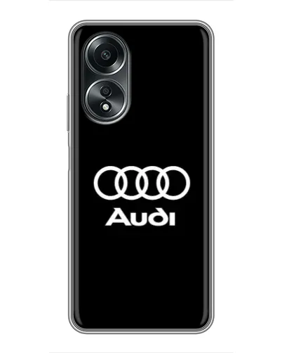 Чехол для OPPO A58 (4G) с картинкой «Классическое лого Audi» Чехол для OPPO A58 (4G) с картинкой «Классическое лого Audi»