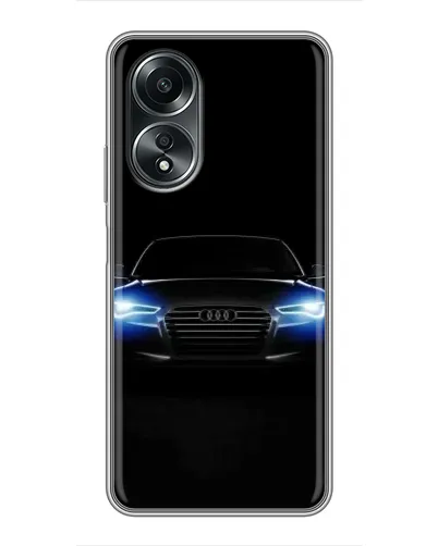 Чехол для OPPO A58 (4G) с картинкой «Audi в неоне» Чехол для OPPO A58 (4G) с картинкой «Audi в неоне»