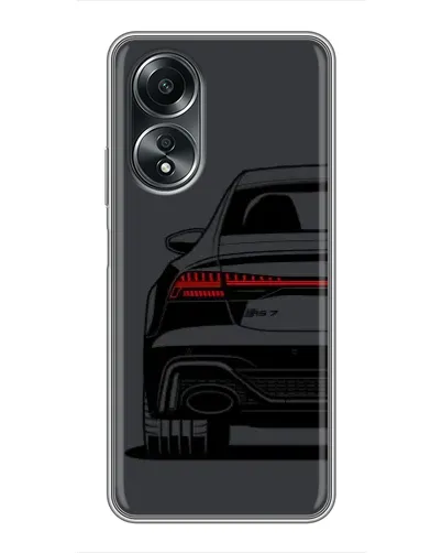 Чехол для OPPO A58 (4G) с картинкой «Задняя часть Audi — арт» Чехол для OPPO A58 (4G) с картинкой «Задняя часть Audi — арт»