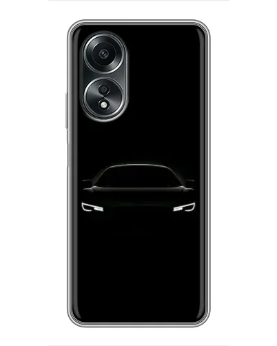 Чехол для OPPO A58 (4G) с картинкой «Взгляд Audi в темноте» Чехол для OPPO A58 (4G) с картинкой «Взгляд Audi в темноте»