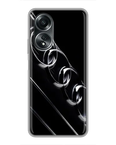 Чехол для OPPO A58 (4G) с картинкой «Audi — абстрактные кольца» Чехол для OPPO A58 (4G) с картинкой «Audi — абстрактные кольца»