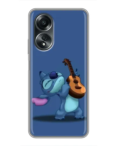 Чехол для OPPO A58 (4G) с картинкой «Стич с укулеле» Чехол для OPPO A58 (4G) с картинкой «Стич с укулеле»