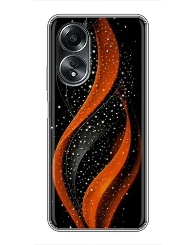 Чехол для OPPO A58 (4G) с картинкой «Огненная звездная волна» Чехол для OPPO A58 (4G) с картинкой «Огненная звездная волна»