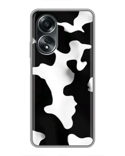 Чехол для OPPO A58 (4G) с картинкой «Черно-белое пятно» Чехол для OPPO A58 (4G) с картинкой «Черно-белое пятно»