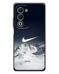 Чехол для OPPO A5m с картинкой «Nike — зимние горы»