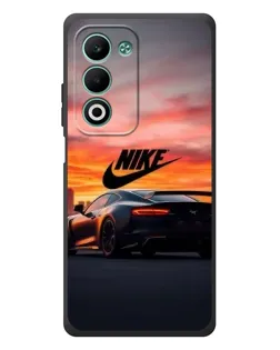 Чехол для OPPO A5m с картинкой «Nike и суперкар»