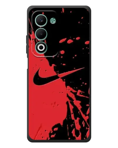 Чехол для OPPO A5m с картинкой «Красные брызги Nike» Чехол для OPPO A5m с картинкой «Красные брызги Nike»