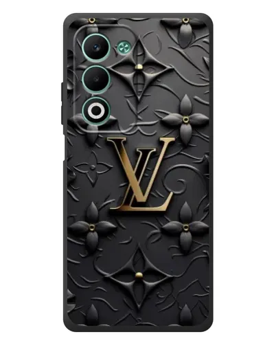 Чехол для OPPO A5m с картинкой «Кожаная текстура LV»