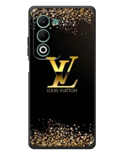 Чехол для OPPO A5m с картинкой «LV — золотые искры»