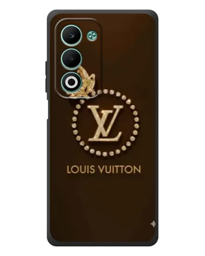 Чехол для OPPO A5m с картинкой «LV — золотая печать»