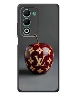 Чехол для OPPO A5m с картинкой «Красное яблоко LV»