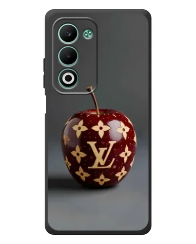 Чехол для OPPO A5m с картинкой «Красное яблоко LV»