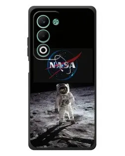 Чехол для OPPO A5m с картинкой «Астронавт на Луне»