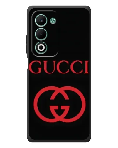 Чохол для OPPO A5m з картинкою «Gucci — червоний логотип»