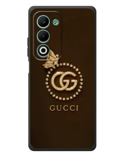 Чохол для OPPO A5m з картинкою «Gucci — золотий метелик»