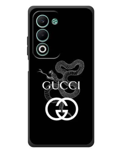 Чохол для OPPO A5m з картинкою «Gucci — срібна змія»