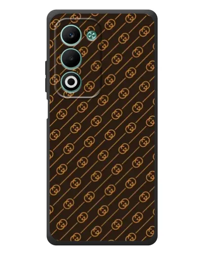 Чохол для OPPO A5m з картинкою «Gucci — золоті діагоналі»
