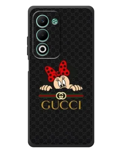 Чохол для OPPO A5m з картинкою «Мінні Маус Gucci — чорний»