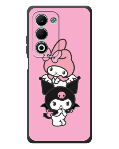 Чохол для OPPO A5m з картинкою «My Melody та Kuromi»