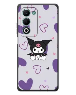 Чохол для OPPO A5m з картинкою «Kuromi та лавандові серця»