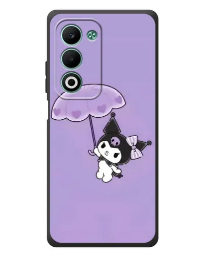 Чохол для OPPO A5m з картинкою «Kuromi з парасолькою»