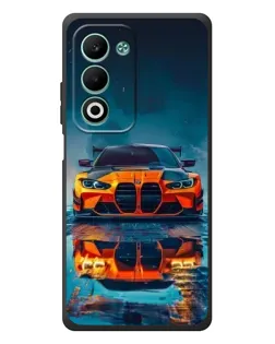 Чохол для OPPO A5m з картинкою «BMW — золота емблема»