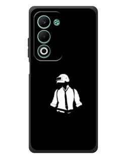 Чохол для OPPO A5m з картинкою «PUBG — білий шолом»