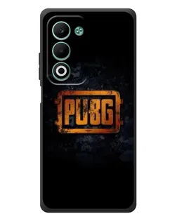 Чохол для OPPO A5m з картинкою «PUBG — золотий логотип»