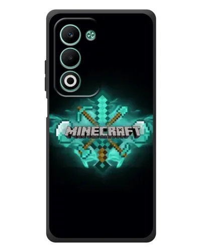 Чохол для OPPO A5m з картинкою «Minecraft Diamond лого» Чохол для OPPO A5m з картинкою «Minecraft Diamond лого»